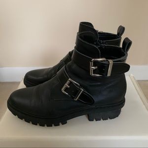 ALDO Ankle Moto Boots